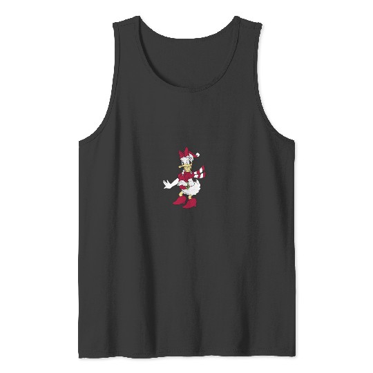 Disneyss Daisy Duck Classic Christmas Portrait Tank Tops
