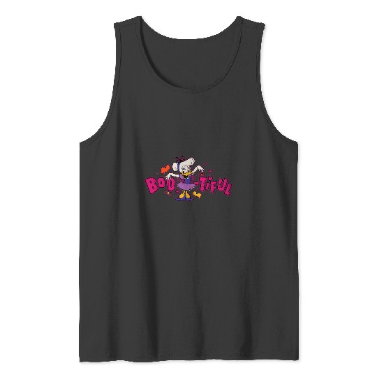Disney Daisy Duck in Costume BOO-tiful Spooky Cute Halloween Tank Tops