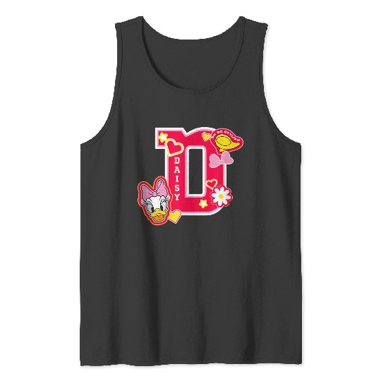 Disneyss Daisy Duck Varsity Oh So Stylish Tank Tops
