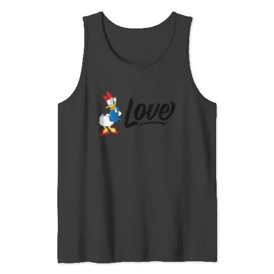 Disneyss Daisy Duck Love Tank Tops