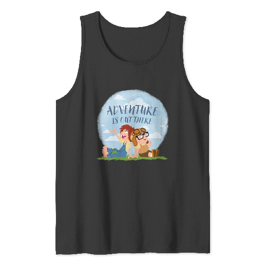 Disneyss Pixars Up Carl Ellie Adventure Is Out There Tank Tops