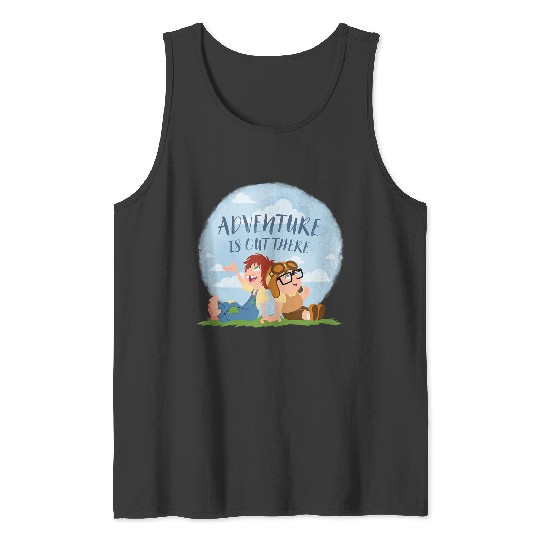 Disneyss Pixars Up Carl Ellie Adventure Is Out There Tank Tops