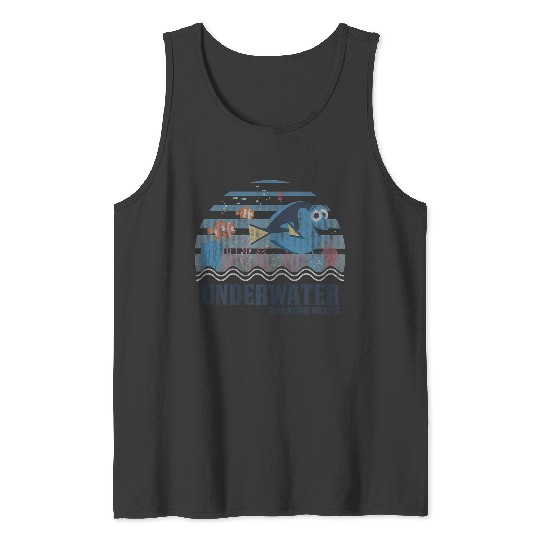 Disneyss Pixars Finding Dory Underwater Adventure Awaits Retro Tank Tops