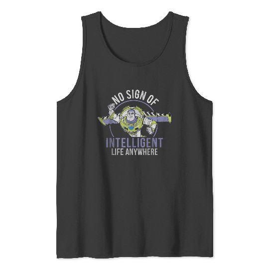 Disneyss Pixars Toy Story Buzz Lightyear Intelligent Life Tank Tops
