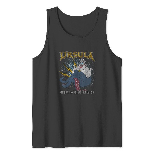 Disneyss Little Mermaid Ursula Quote Portrait Vintages Tank Tops