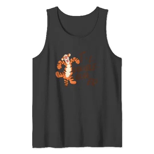 Disneyss Winnie The Pooh Lunar New Year Tigger Bounce Tank Tops