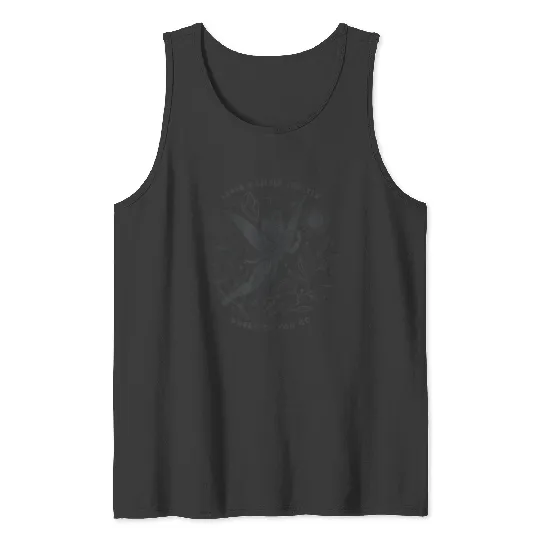Disneyss Peter Pan Tinkerbell Leave A Little Sparkle Tank Tops