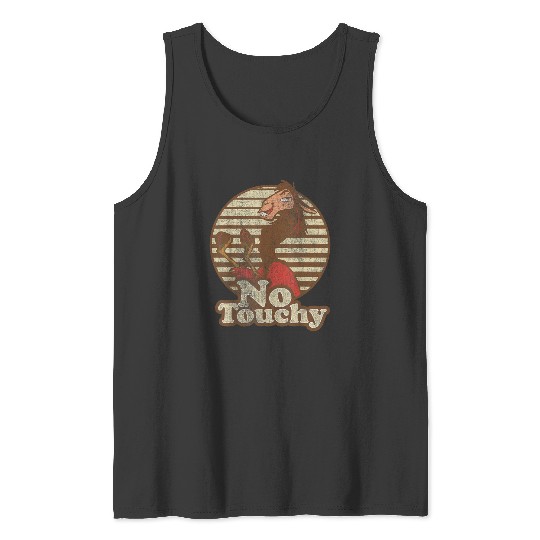 Disneyss Emperor's New Groove Kuzco Llama No Touchy Short Sleeve Tank Tops
