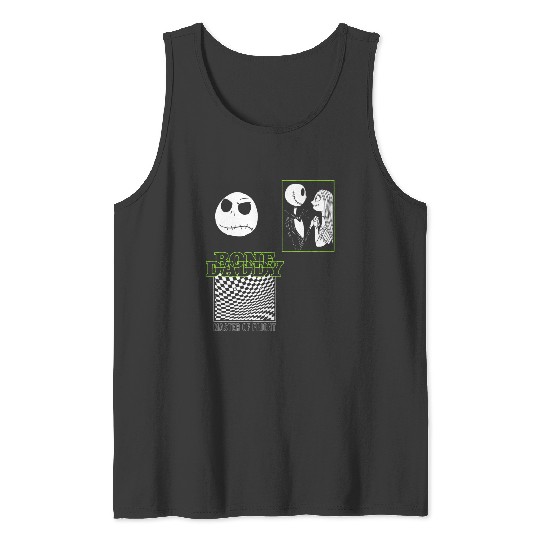 Disneyss The Nightmare Before Christmas Bone Daddy Panels Tank Tops