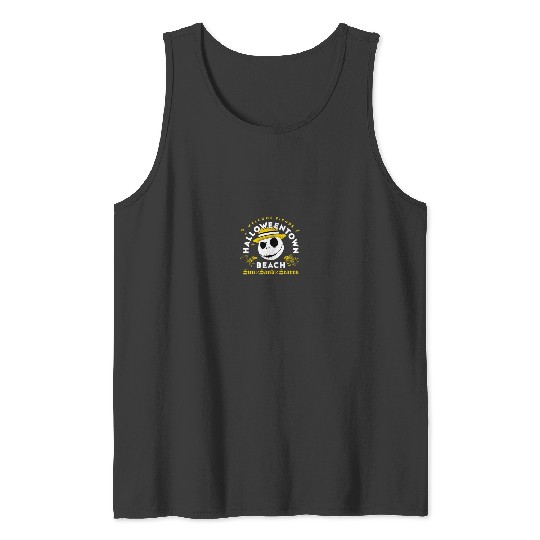 Disneyss The Nightmare Before Christmas Halloween Town Beach Tank Tops