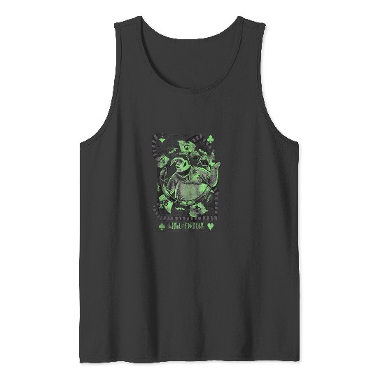 Disneyss The Nightmare Before Christmas Oogie Boogie Card Tank Tops