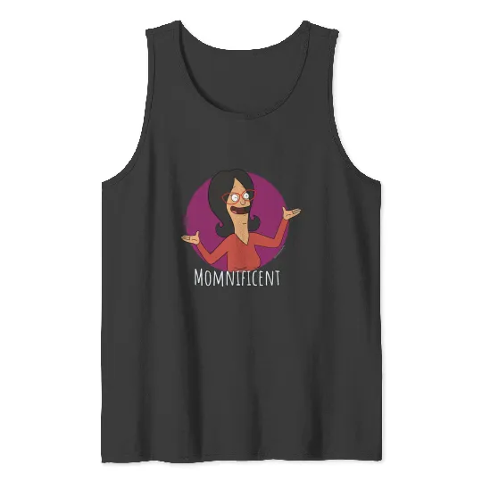 Bobs Burgers Linda Momnificent Portrait Tank Tops