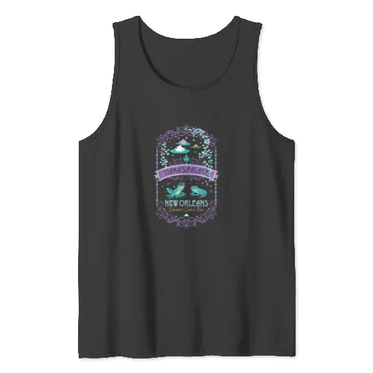 Disneyss Princess And The Frog Tiana's Place New Orleans Tank Tops