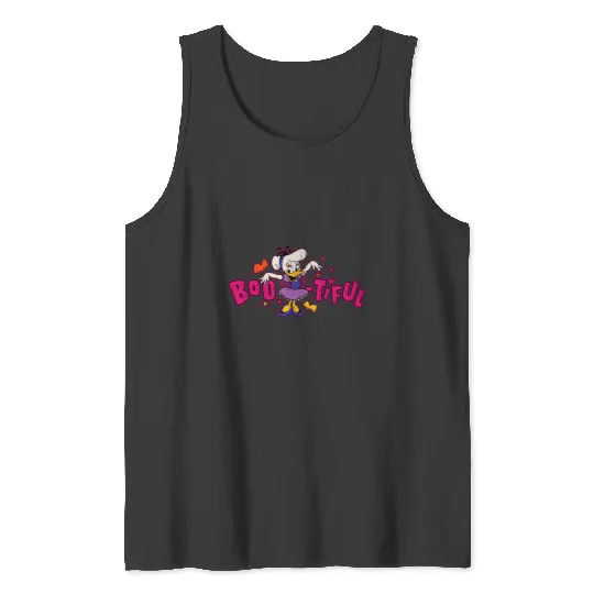 Disney Daisy Duck in Costume BOO-tiful Spooky Cute Halloween Tank Tops