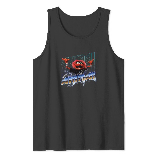 Disney The Muppets Animal  Rock Metal Poster T-S Tank Tops