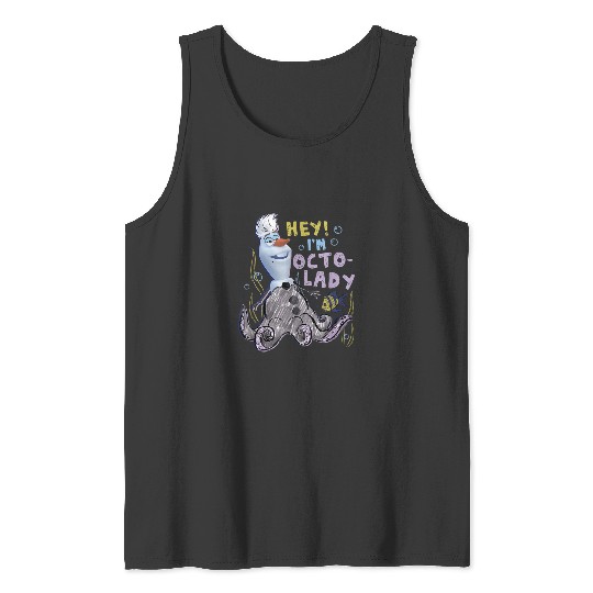 Disney Olaf Presents Ursula Costume Sketch Tank Tops