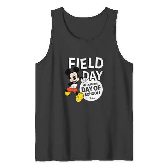 Disney - Field Day My Favourite Day of School! Tank Tops