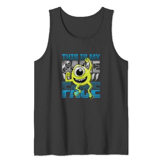Disneyss Pixars Monsters Inc Mike Wazowski Game Faces Tank Tops