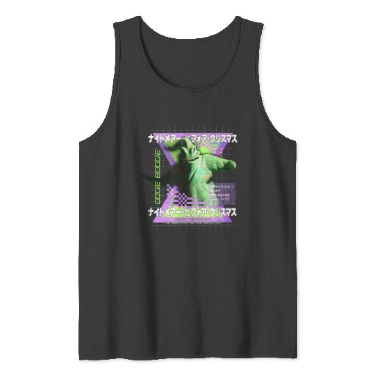 Disneyss The Nightmare Before Christmas Oogie Boogie Kanji Tank Tops
