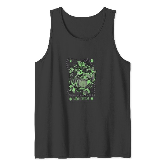Disneyss The Nightmare Before Christmas Oogie Boogie Card Premium Tank Tops