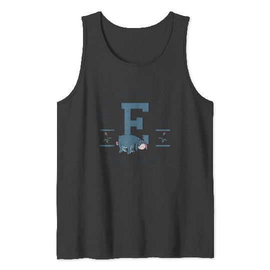 Disneyss Winnie The Pooh Eeyore Hundred Acre Wood Tank Tops