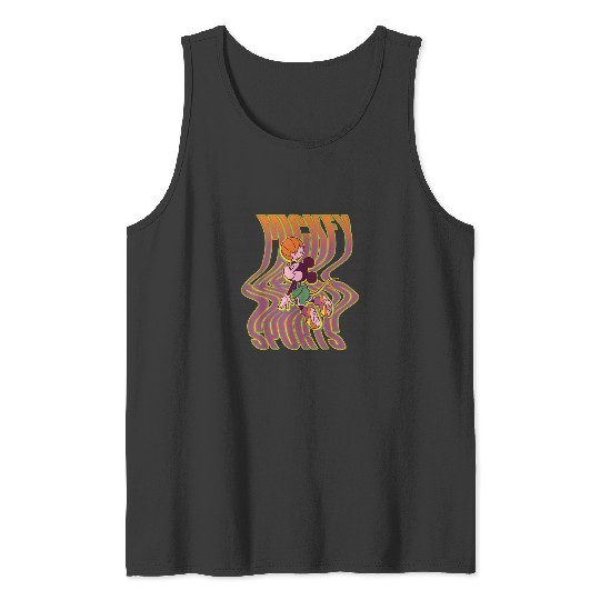 Discover Disney Mickey Mouse Sports Basketball Dunk Wavy Tank Tops