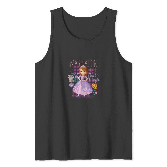 Discover Disney Sofia the First Imagination is Magic Tank Tops