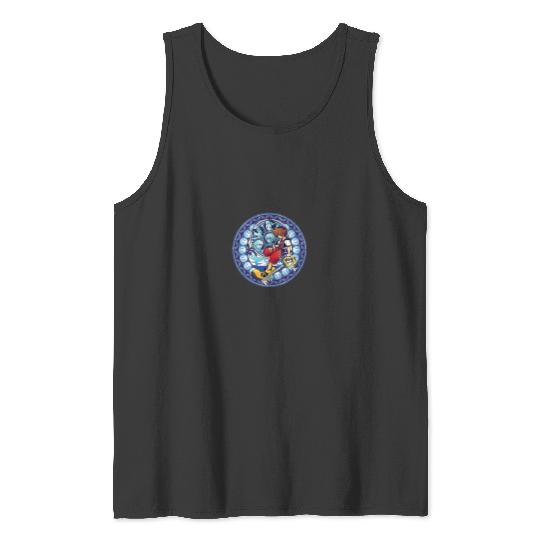 Disneyss Kingdom Hearts Sora Stained Glass Tank Tops