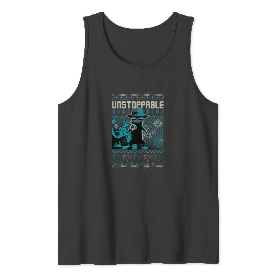 Discover Disney Phineas And Ferb Unstoppable Perry Tank Tops