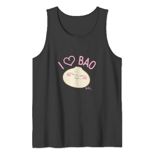 Discover Disney Pixars Bao I Heart Bao Smiling Dumpling Vintages Tank Tops