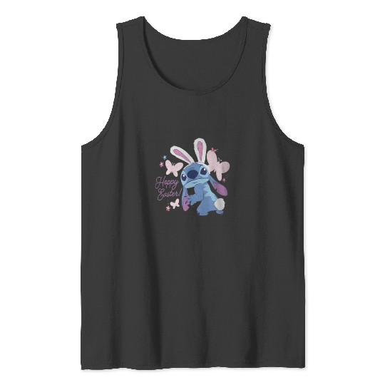 Discover Disney Lilo Stitch Hoppy Easter Bunny and Butter Tank Tops