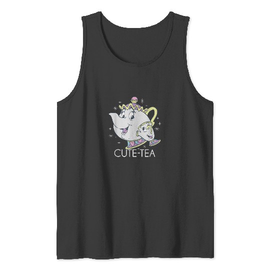 Discover Disney Beauty and the Beast Mrs Potts and Chip M Tank Tops