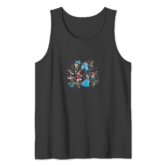 Discover Disney 100 Years of Music and Wonder Full Color Tank Tops