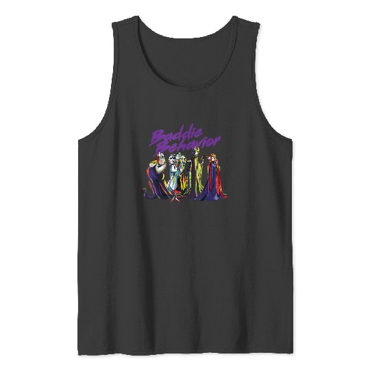 Discover Disney Villains Baddie Behavior Long Sleeve T-Shirt Tank Tops