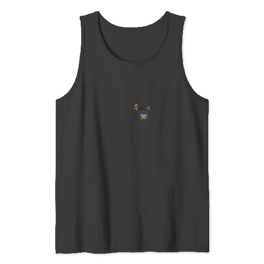 Disneyss Pixars Toy Story Slinky Dog Pocket Tee Tank Tops