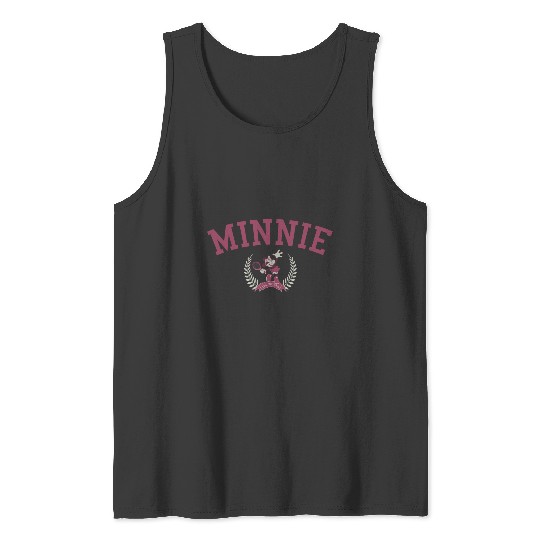 Discover Disney Minnie Mouse You Got This Ready To Play Chest Logo Tank Tops