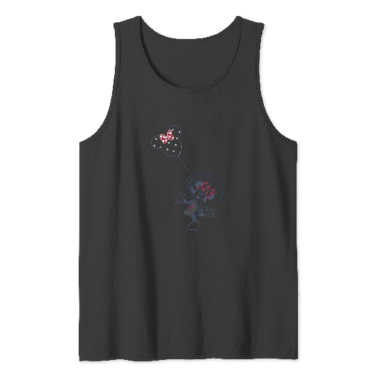 Discover Disney Minnie Mouse Red White And Magical Polka Dot Balloon Tank Tops