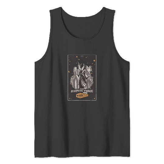Discover Disney Hocus Pocus 2 Sanderson Sisters Three Tarot Card Tank Tops
