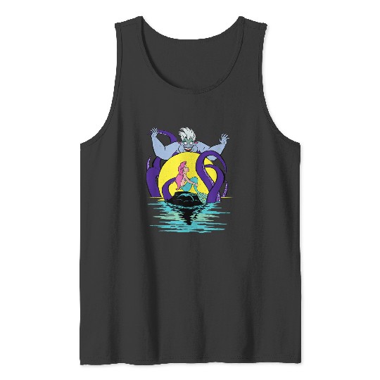 Discover Disney The Little Mermaid Ariel Ursula Moon Tank Tops