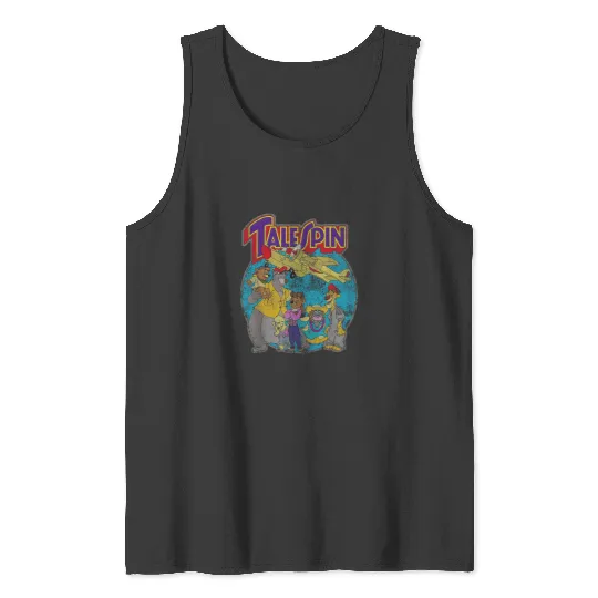 Disneys TaleSpin Graphic Tank Tops