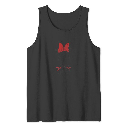 Discover Disney Mickey And Friends Minnie Mouse Vintages Sitting Tank Tops
