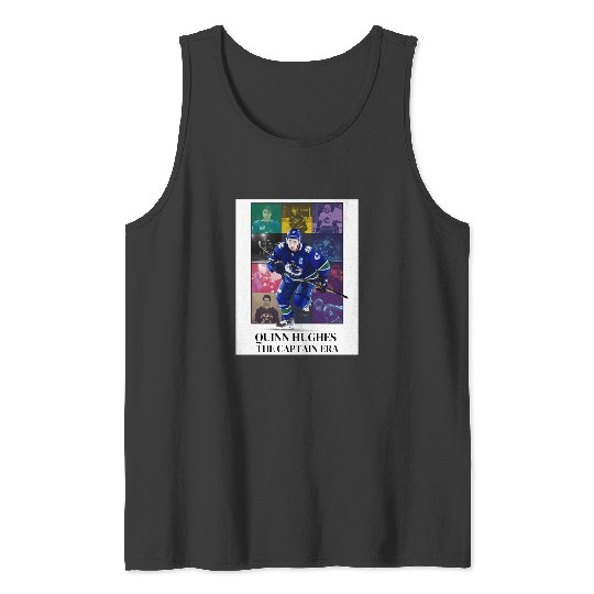 Quinn Hughes Eras Tour Vancouver Canucks Bigger Print Tank Tops
