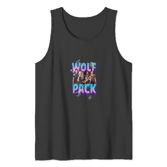 Discover Disney Zombies Wolf Pack Group Poster Tank Tops