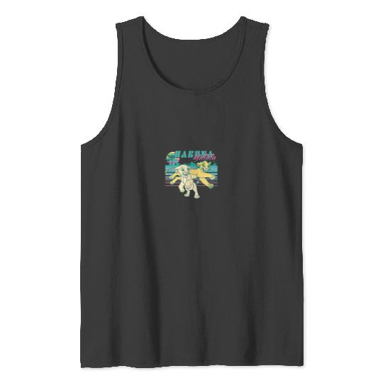 Disneyss Lion King Retro Simba Nala 90s Hakuna Matata Tank Tops