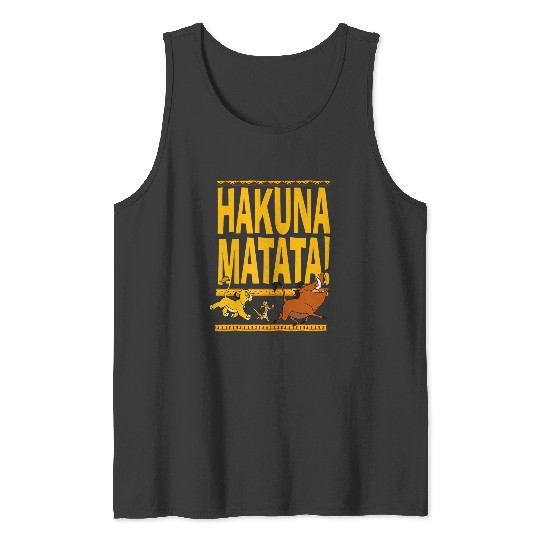 Discover Disneyss Lion King Classic Hakuna Crew Tank Tops