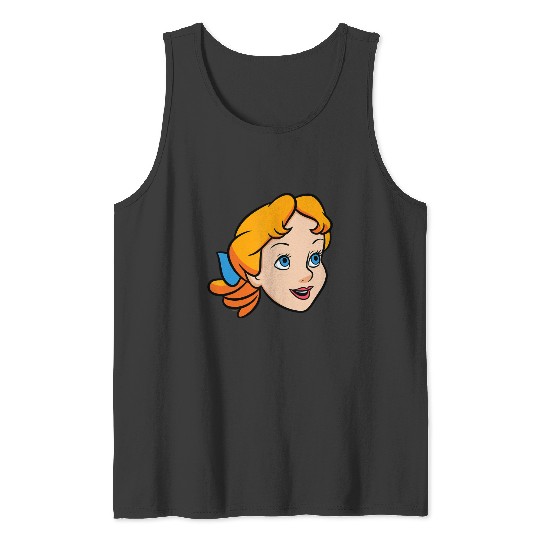 Discover Disney Peter Pan Wendy Darling Big Face Costume Tank Tops