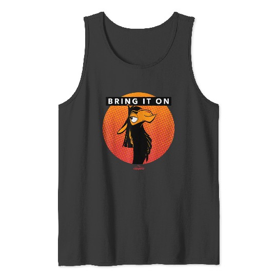 Disneyss The Emperors New Groove Llama Bring It On Tank Tops