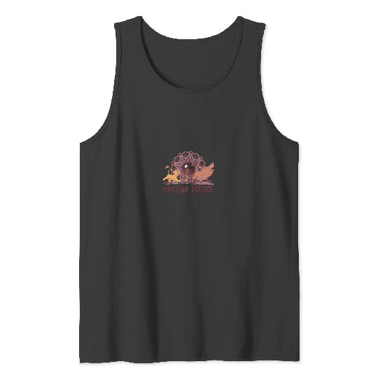 Disneyss Lion King Hakuna Matata Henna Group shots Portrait Tank Tops