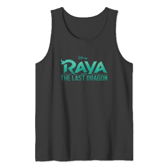 Disneyss Raya And The Last Dragon Logo Tank Tops