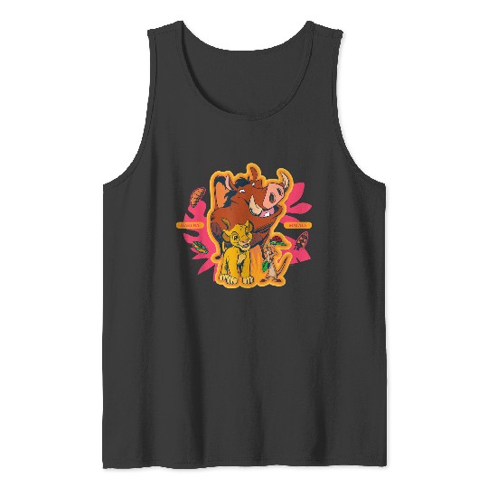 Disneyss The Lion King Simba Timon Pumbaa Hakuna Matata Tank Tops